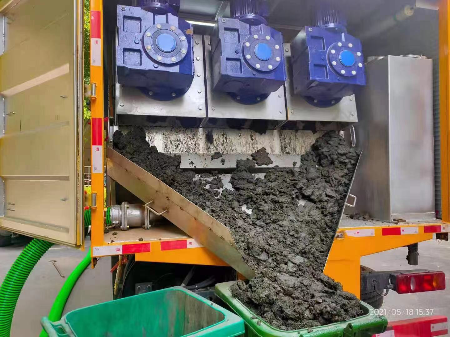 南县化粪池清掏城市维护站-泥浆净化干湿分离处理